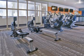 Two fitness centers